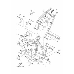 BRACKET, REAR UPPER 1