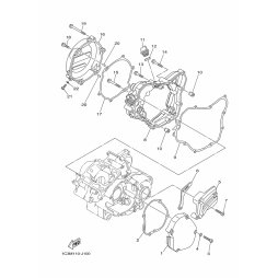 COVER, CRANKCASE 3