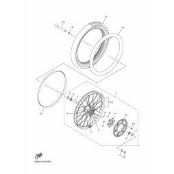 TIRE (90/90-21M/C 54R EN91F)