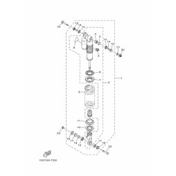 SHOCK ABSORBER ASSY, REAR