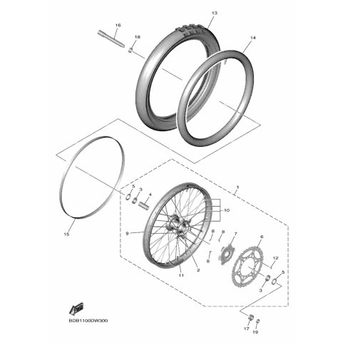 WHEEL RIM ASSY