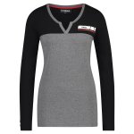 REVS-Langarm-T-Shirt Damen L gray/black