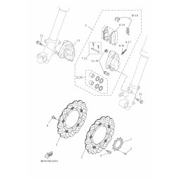 BREMSSATTEL KOMPL.(L)