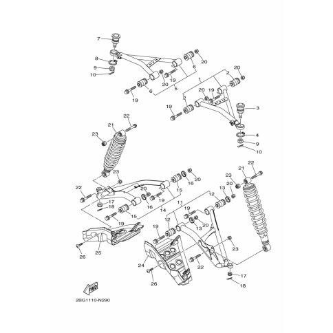 FRONT LOWER ARM COMPL.