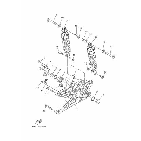 HALTER, BREMSSCHLAUCH