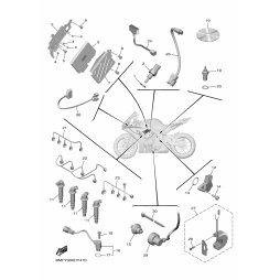 YZF-R1 GYTR ECU BRKT.,UPPER