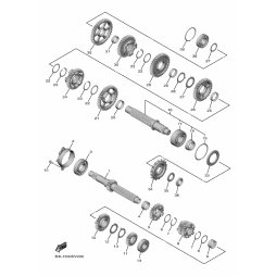 SPROCKET DR,15T FITS 520 CH