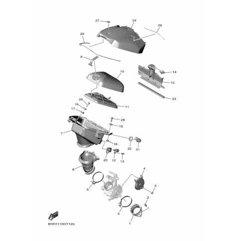 KAPPE, FILTERGEHAUSE