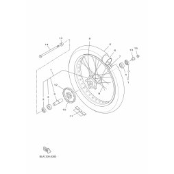 RADNABE KOMPL. , VORNE