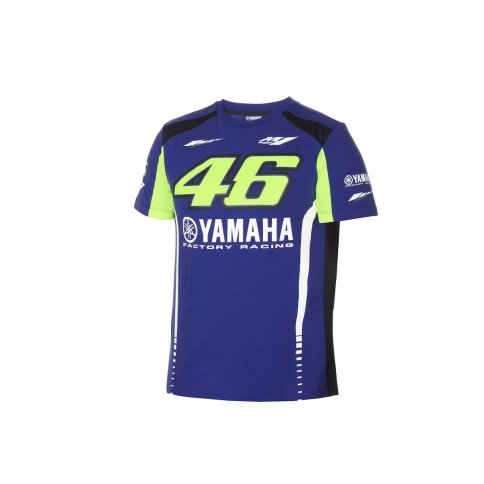 Yamaha-T-Shirt Rossi blue XL