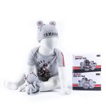 REVS Baby-Geschenkset 62cm = 2/4 mnth Grey