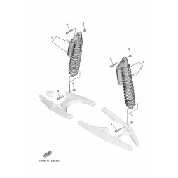 RR. SHOCK ABSORBER ASSY. ,1
