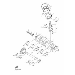GLEITLAGER, PLEUELSTANGE "blau"