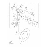 STIFT, BREMSBELAGPLATTE