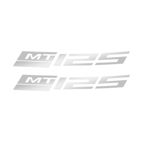 Reflektierender MT-125 Felgenaufkleber (vorne)