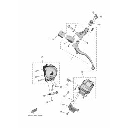 HEBELHALTER KOMPL. 1 (LINKS)