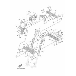 BREMSSATTELGEHAUSE KOMPL. 1