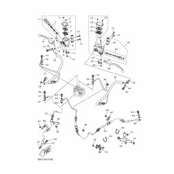 HALTER, BREMSSCHLAUCH
