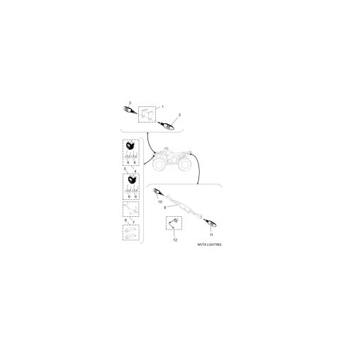 LED HEADLIGHT BRACKET KODIAK