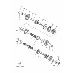 ZAHNRAD, 6. RITZEL (30Z)