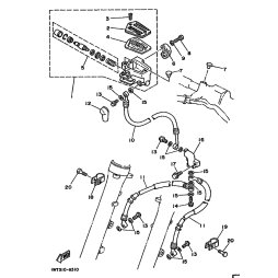 HALTER, BREMSSCHLAUCH 2