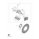 STIFT, BREMSBELAGPLATTE