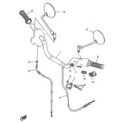 RUCKBLICKSPIEGEL KOMPL(RECHTS)