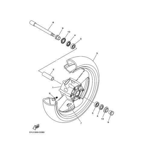 REIFEN(120/70ZR17M/C58W MEZ4J)