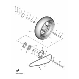 GYTR R-SERIES 520 CHAIN LINK