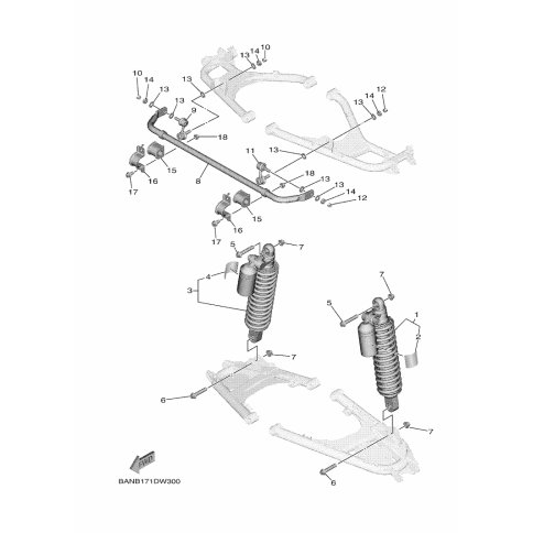 BAR, STABILIZER