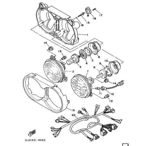 KABEL, SCHEINWERFER