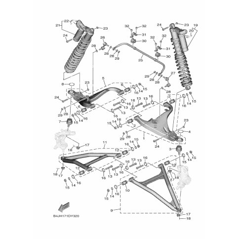 FRONT SUSPENSION ASSY 1