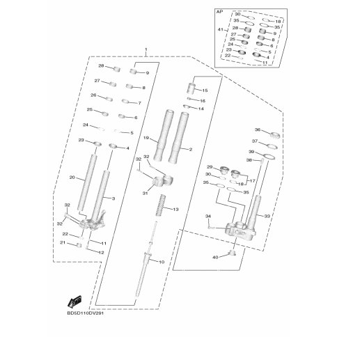 INNERES GABELBEINROHR 2