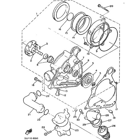 GUIDE, OIL LEVEL GAUGE