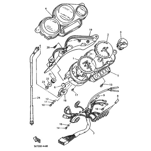 ABDECKUNG, INSTRUMENT