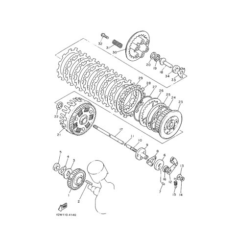 GUMMITULLE, FORDERROHR