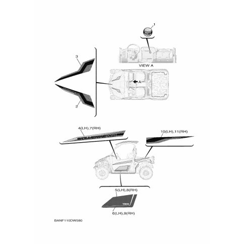 AUFLEBERSATZ, HINTERRAD(LINKS)