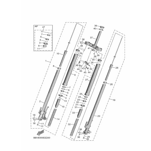 FORK SEALS KIT