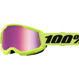 100% Strata 2 Neon-Gelb & Pink Verspiegelt