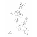 Ténéré 700 Lenkerhalter unten (DM07-DM15)