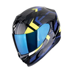 Scorpion EXO-520 EVO AIR Sensus Schwarz-Blau-Neon gelb