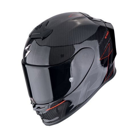 Scorpion EXO-R1 EVO Carbon Air - CYNERGY Schwarz-Rot