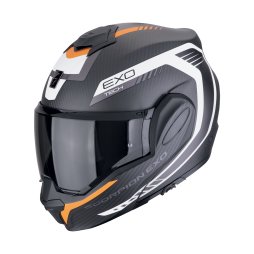 Scorpion EXO-TECH EVO CARBON - COSY Mattschwarz-Orange