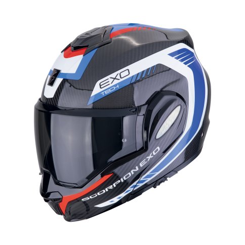 Scorpion EXO-TECH EVO CARBON - COSY Schwarz-Blau-Rot