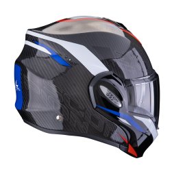 Scorpion EXO-TECH EVO CARBON - ROVER Schwarz-Rot-Blau