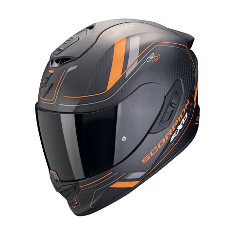 EXO-1400 EVO II CARBON AIR - MIRAGE Mattschwarz-Orange