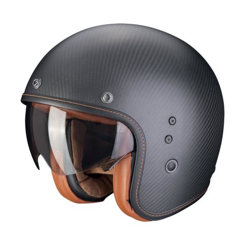 Scorpion BELFAST EVO CARBON "SOLID" Mattschwarz