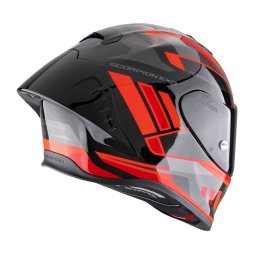 Scorpion EXO-R1 EVO II AIR "VITAL" Schwarz-Silber-Rot