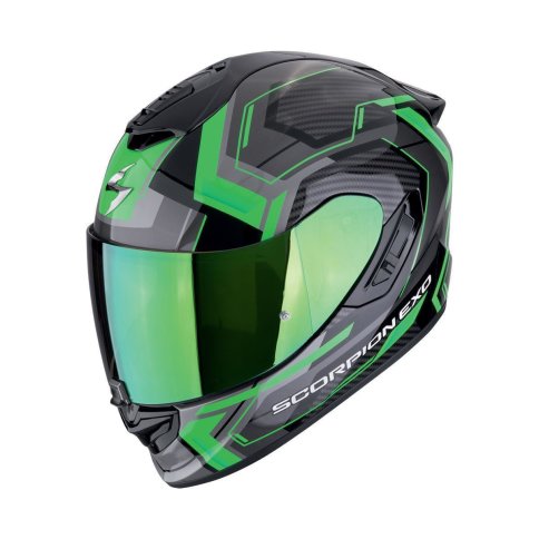 Scorpion EXO-1400 EVO II AIR "LINART" Schwarz-Grün