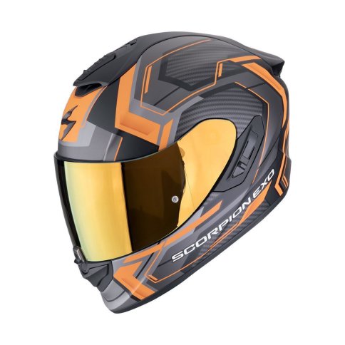 Scorpion EXO-1400 EVO II AIR "LINART" Mattschwarz-Orange